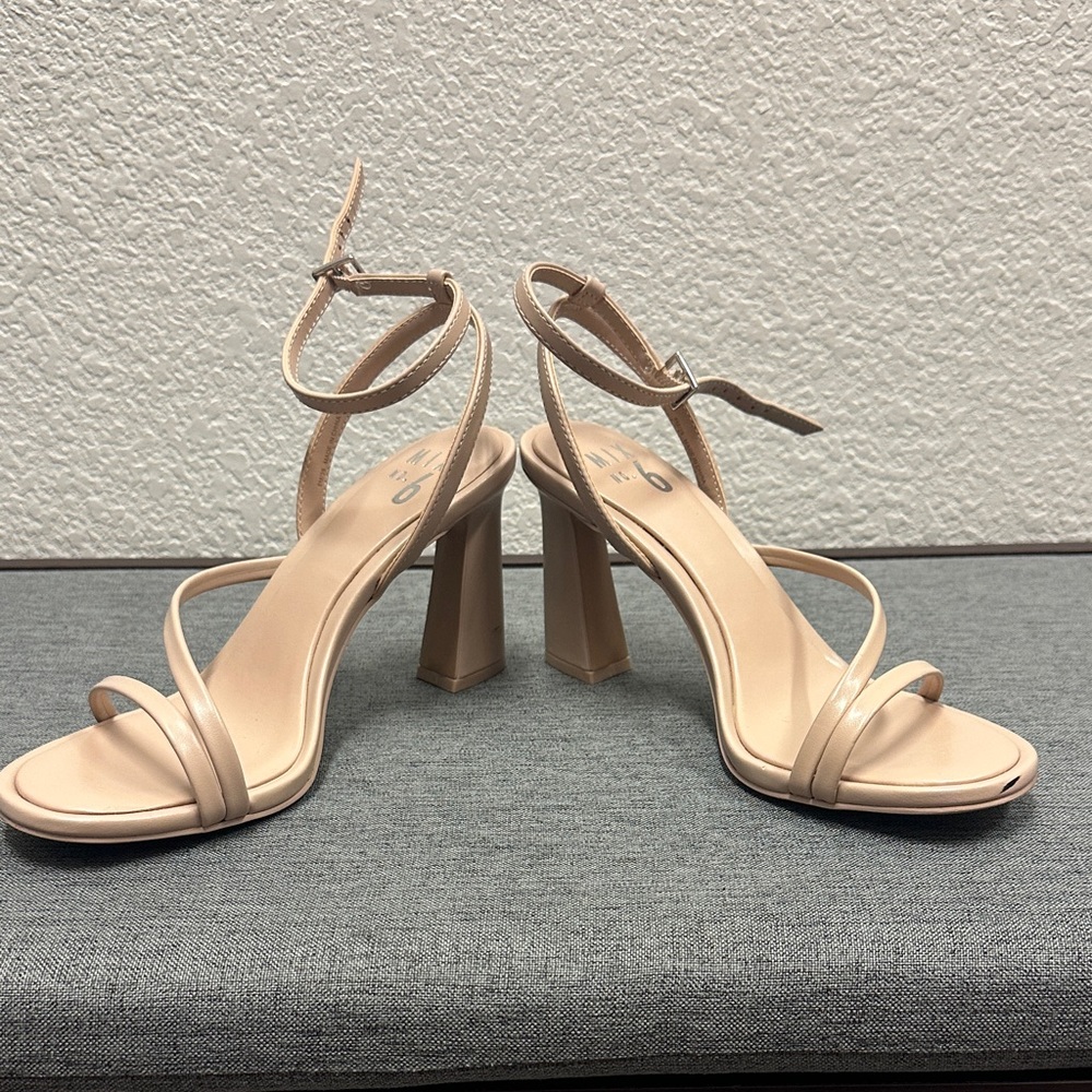 Mix No. 6 Nude Strappy Heels